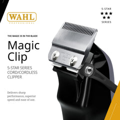 Wahl Magic Clip : kit complet avec 8 guides pour des coupes précises