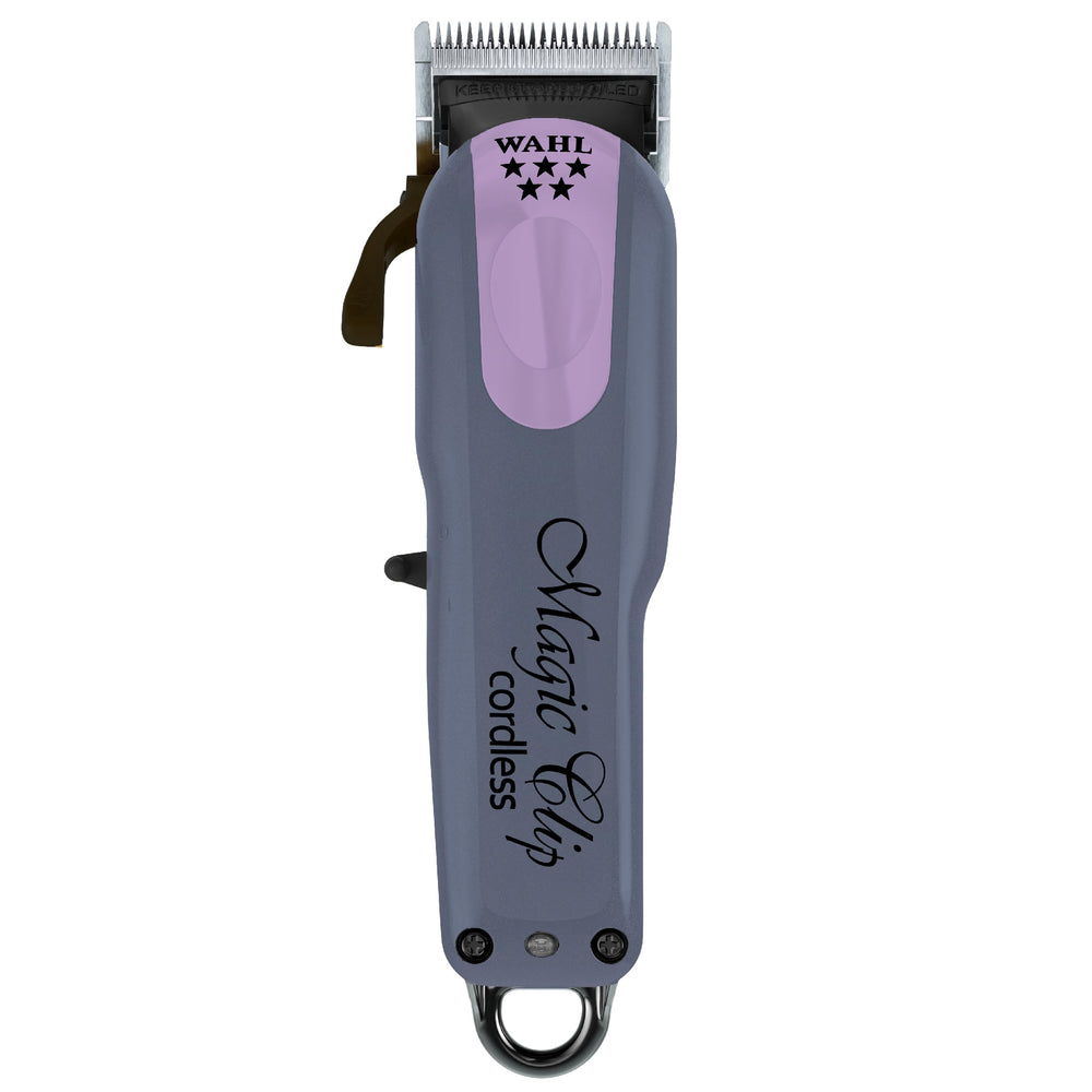 Wahl Magic Clip lavande-nuit : corps du coupe-cheveux offrant des dégradés nets sans fil