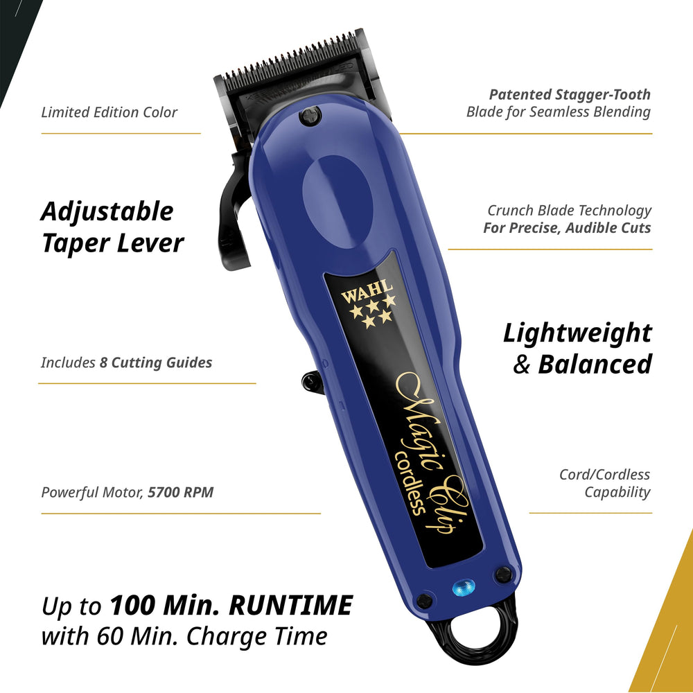 Wahl Magic Clip, tecnología de cuchilla crujiente para mayor precisión