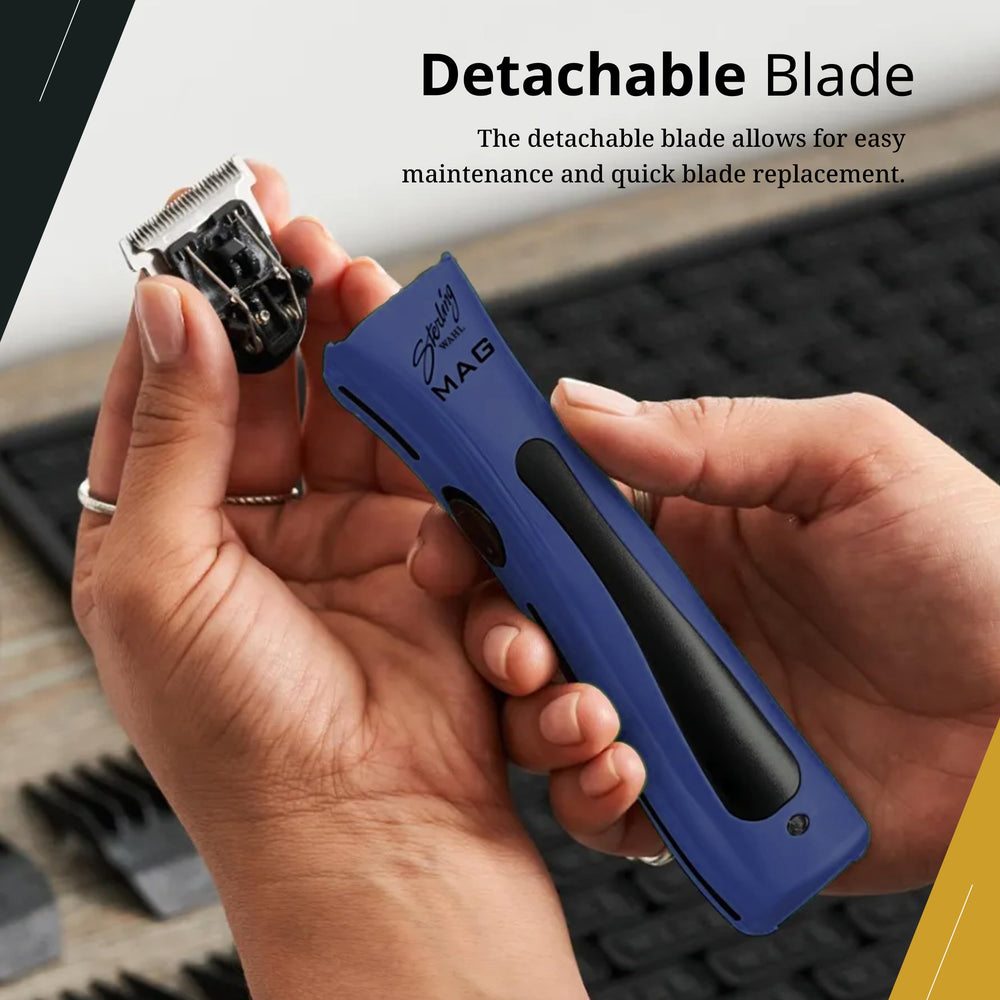 Indicador LED de carga en el Wahl Sterling Mag Trimmer para monitoreo fácil