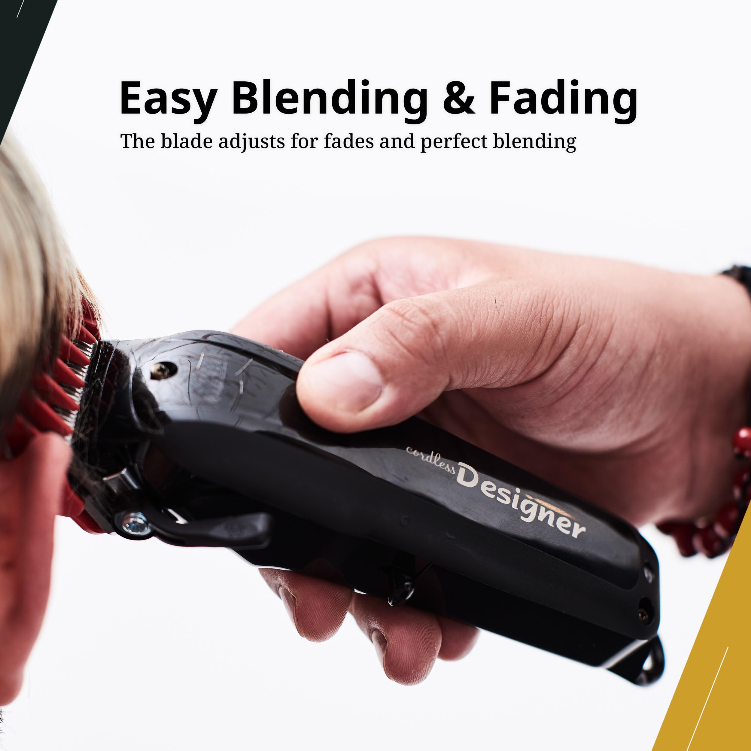 Wahl Professional: tornillos para fijar la hoja y asegurar durabilidad.