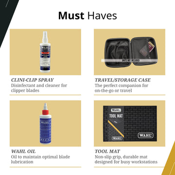 Uso profesional en barbería con Wahl Professional