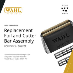 Wahl Professional Vanish: barra de corte lista para repuesto.