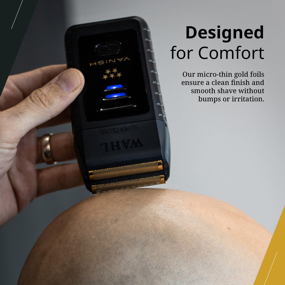 Materiales duraderos para Wahl Vanish y rendimiento constante.