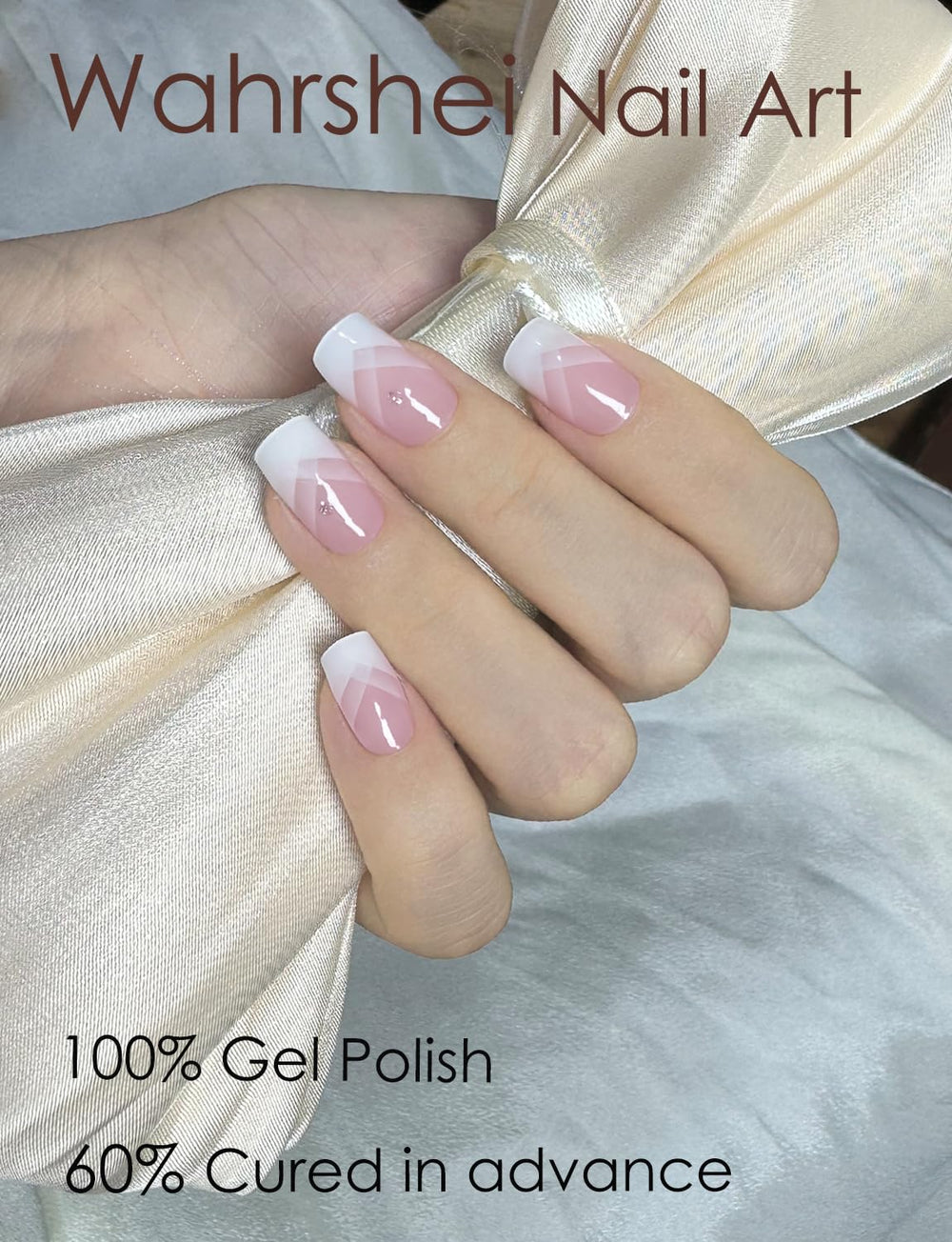 Wahrshei tira sellante para fijar tiras y prolongar manicura