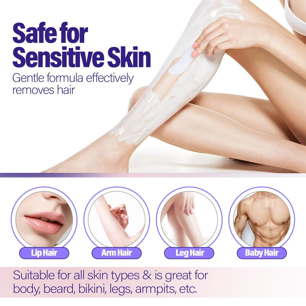 WALEJUC crema depilatoria axilas: piel lisa y cómoda