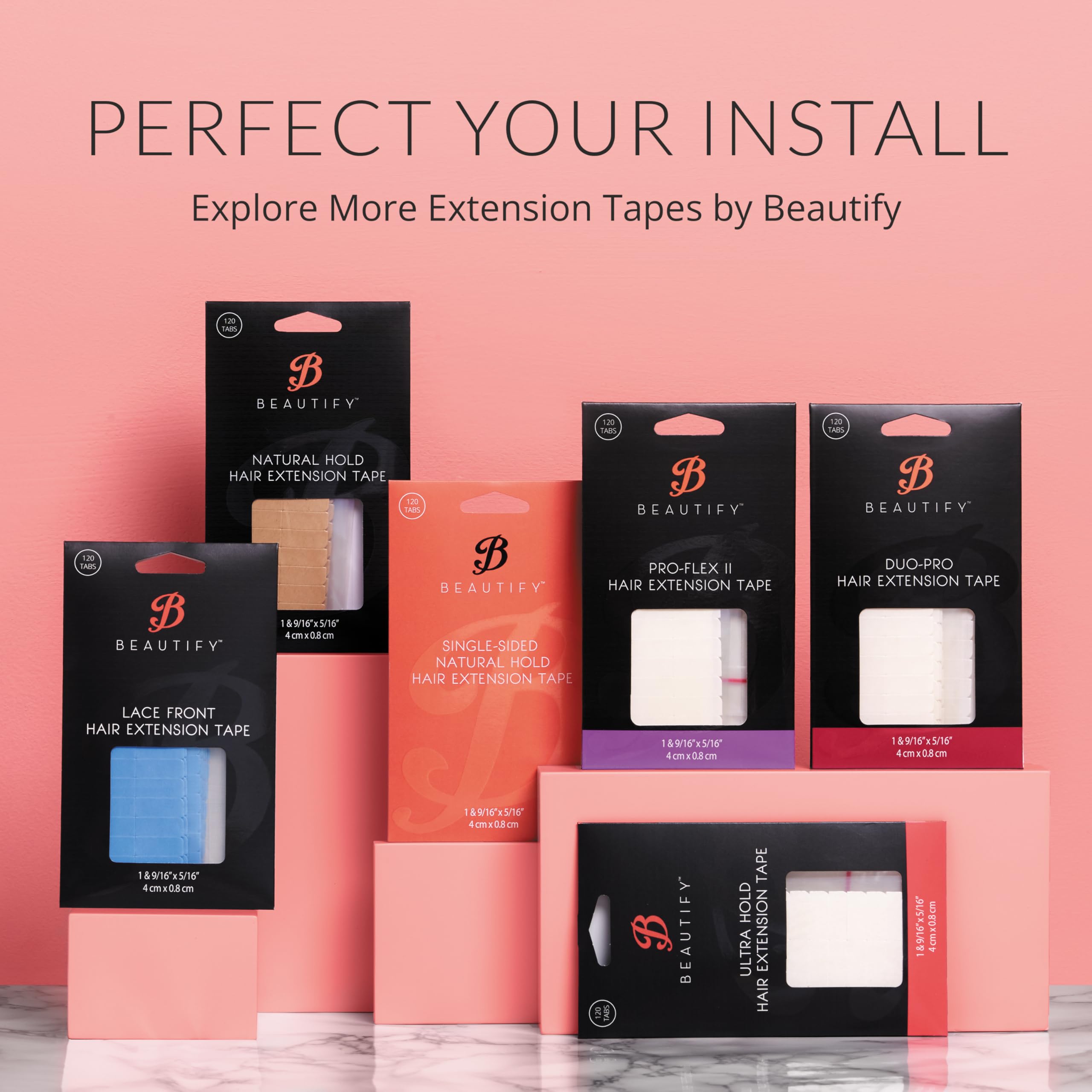 Walker Tape Beautify, diseño sin brillo para un aspecto natural.