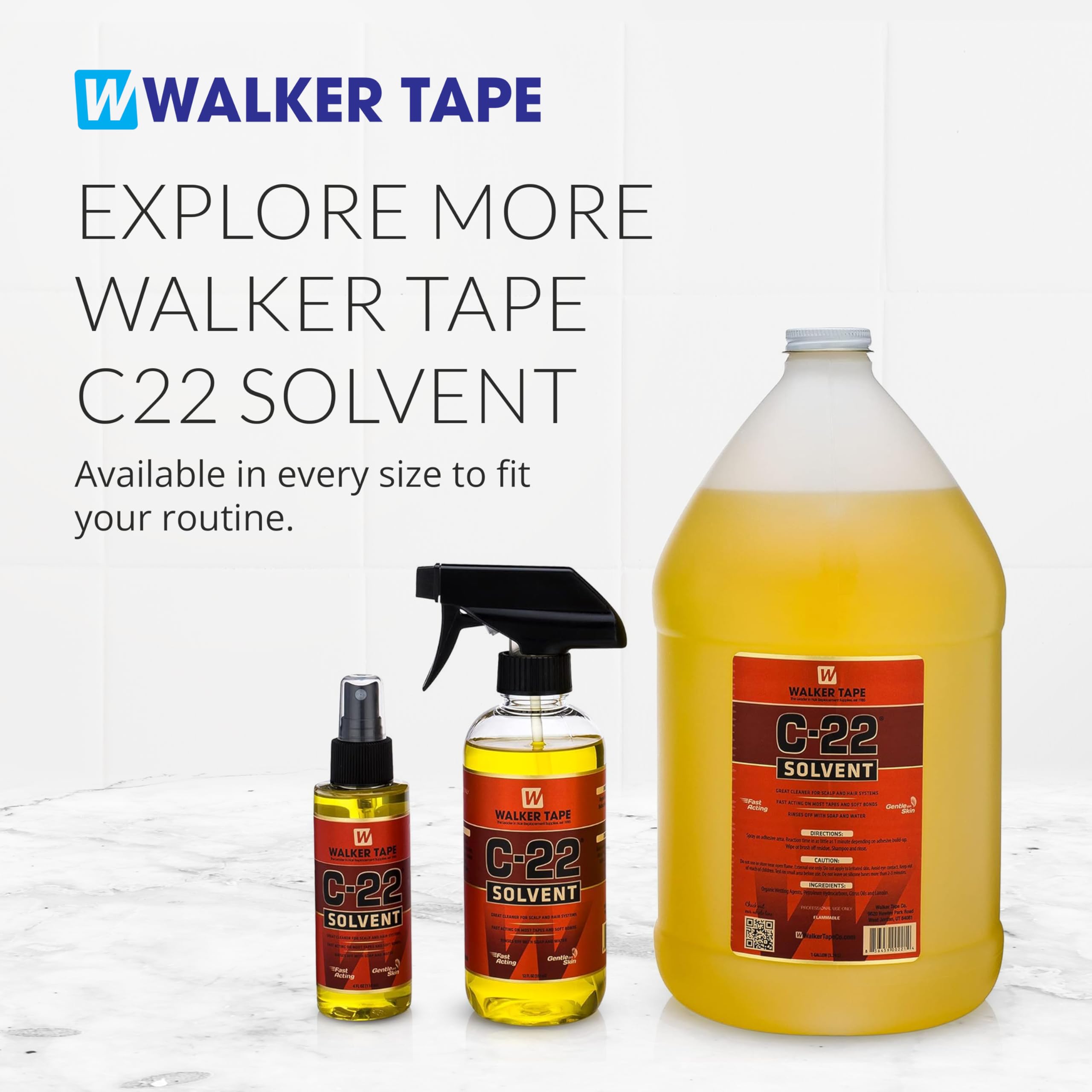 Walker Tape C-22 liberación de residuo adhesivo para reaplicación fácil