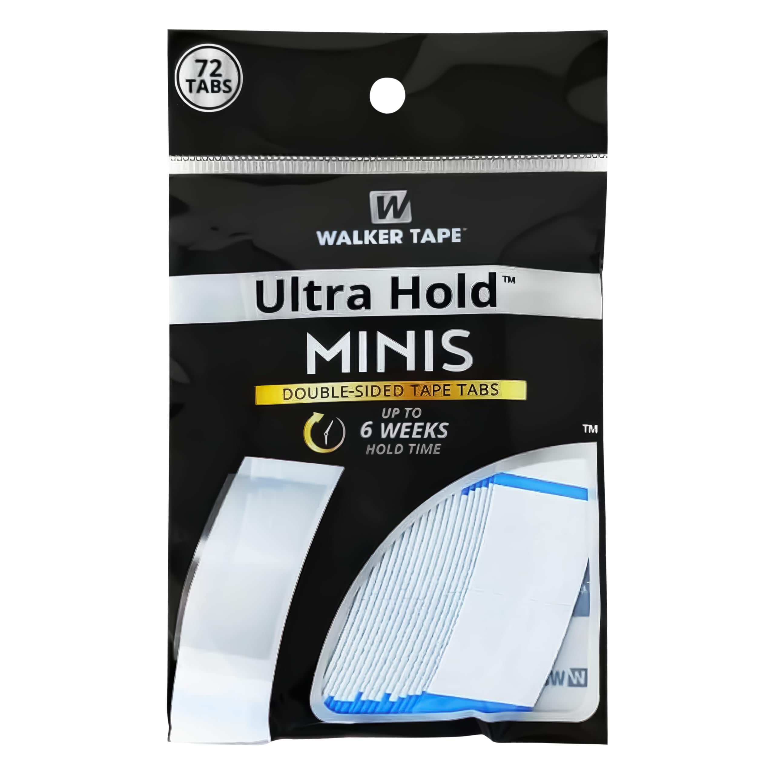 Walker Tape Ultra Hold Mini Tabs en la frente para una fijación precisa y discreta