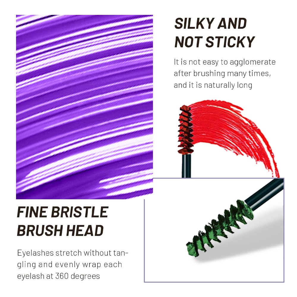 WanTuoluo mascara ideal para eventos o uso diario con color.