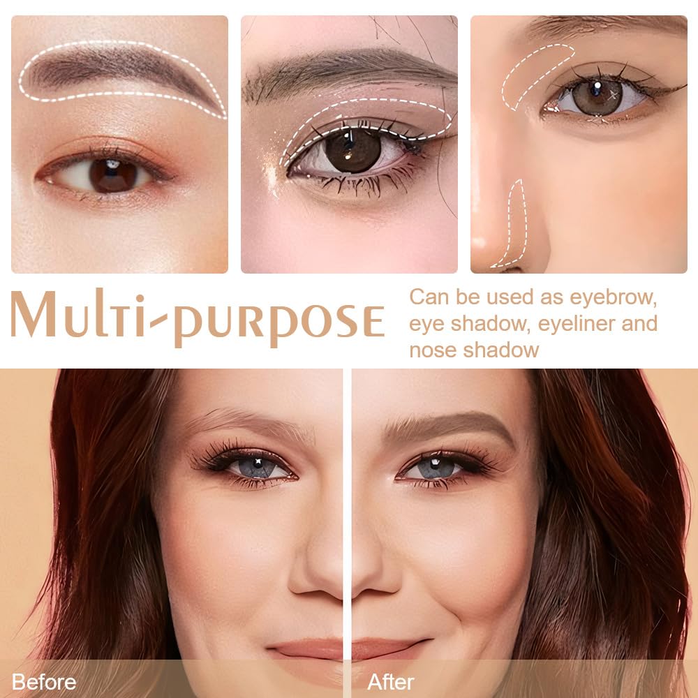 WanTuoluo muestra tonos cejas en piel para color duradero.