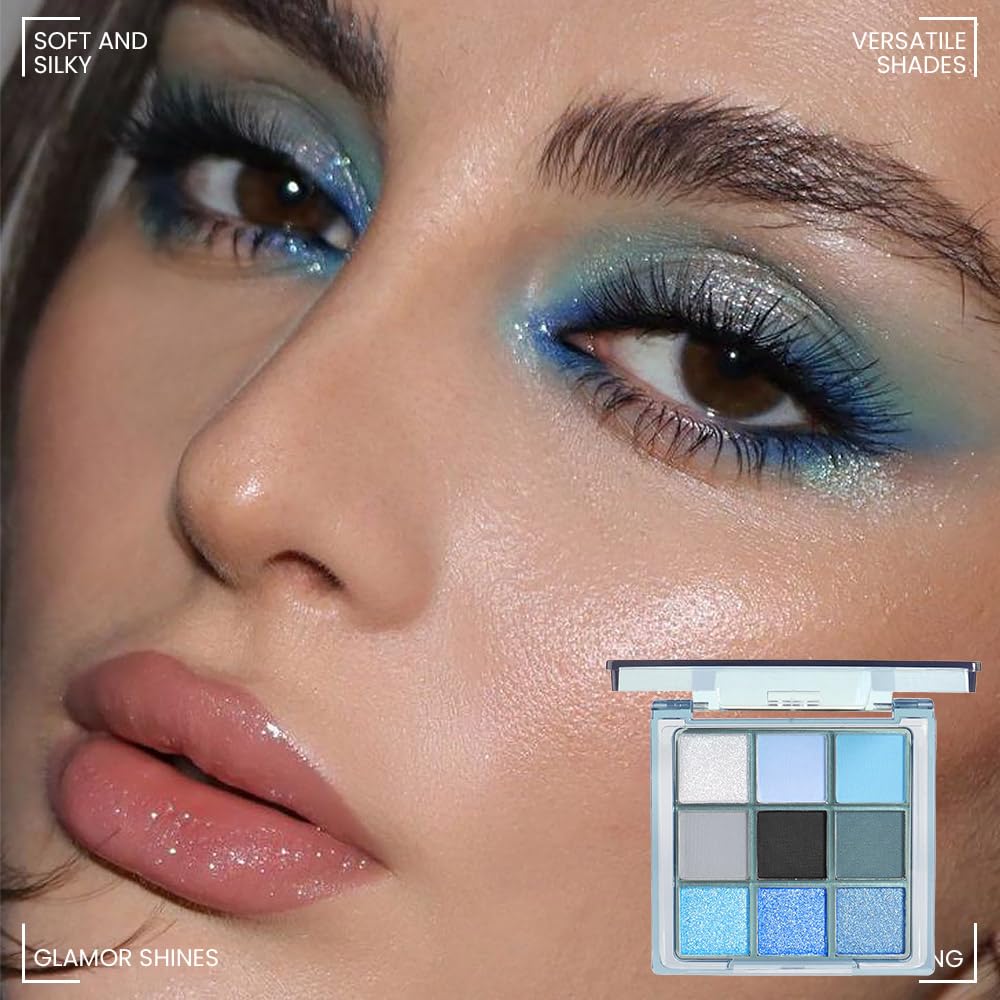 WanTuoluo pigmentos sombras para ojos, alta pigmentación y acabado intenso