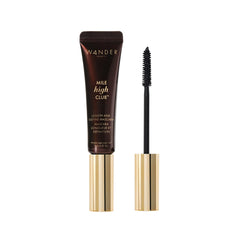 Frasco de la máscara Wander Beauty Mile High Club listo para definir y alargar pestañas.