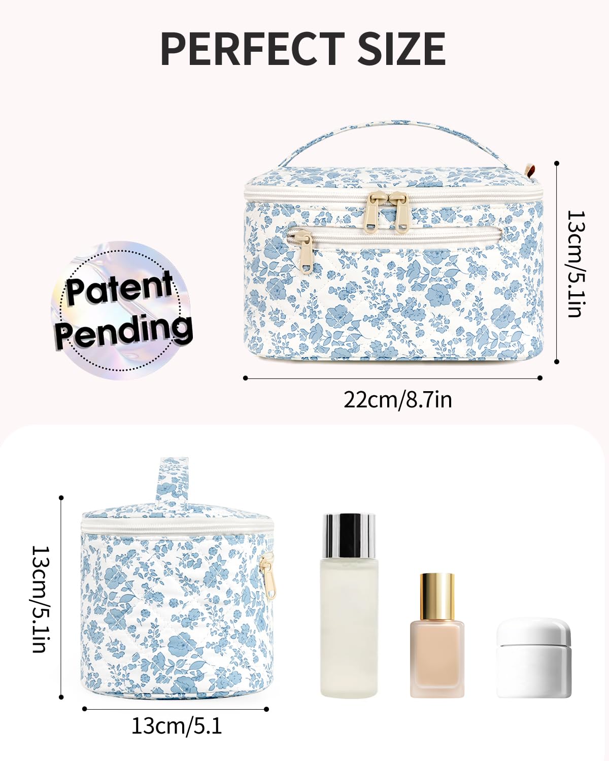 Dimensiones Wandering Nature 9.4 x 5.5 x 5.5 pulgadas para tus esenciales