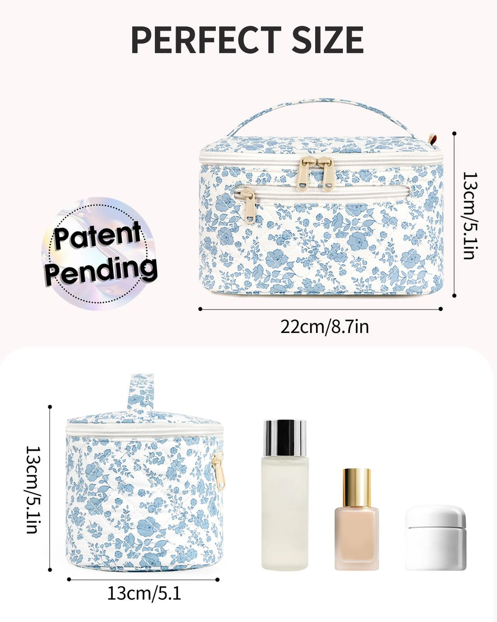 Dimensiones Wandering Nature 9.4 x 5.5 x 5.5 pulgadas para tus esenciales