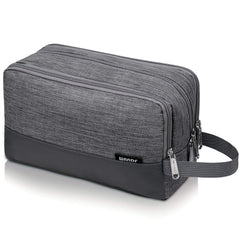 WANDF bolsa higiene para hombre, vista frontal, compacta y ligera para viajar