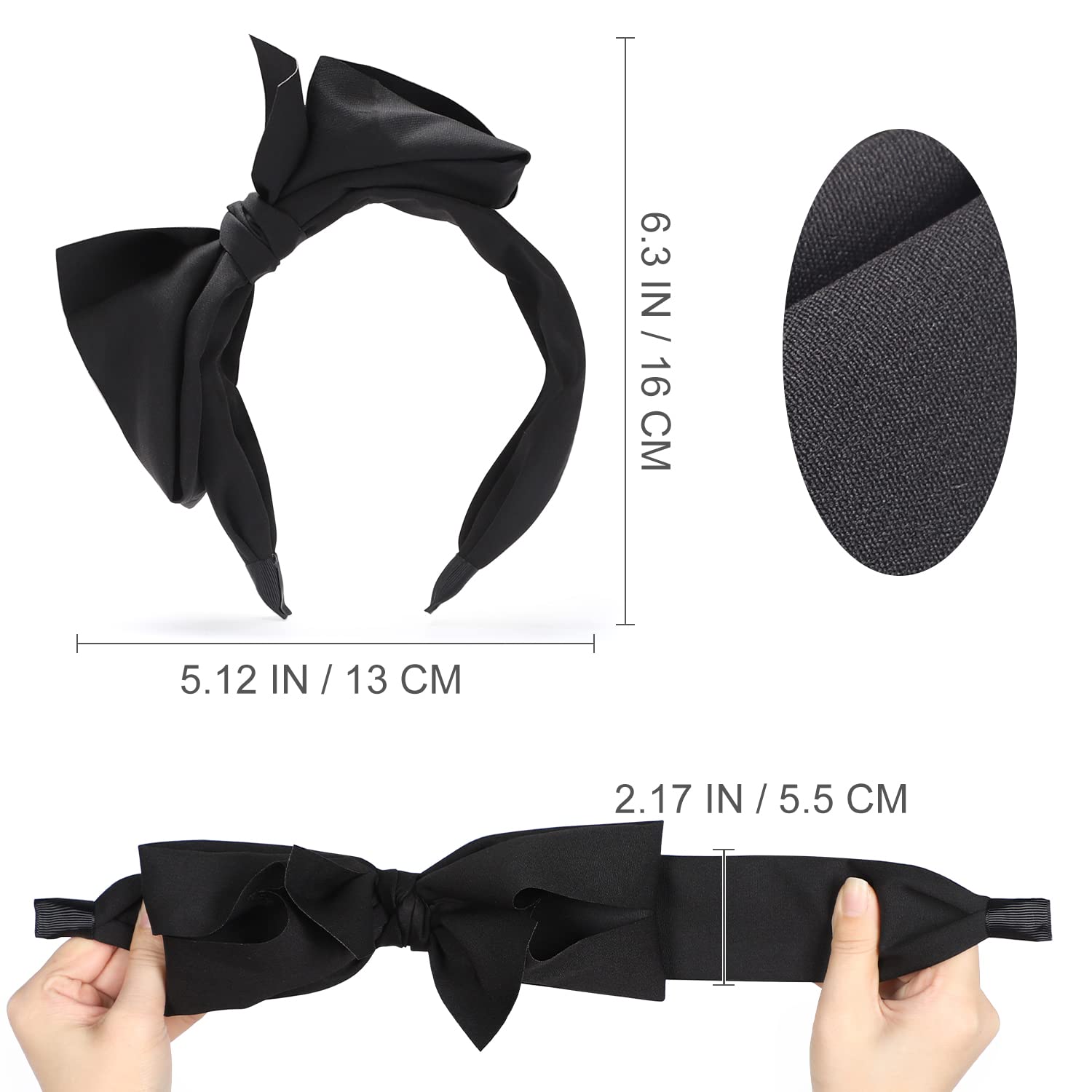 WantGor elasticidad adaptable, perfecto para diferentes tamaños de cabeza.