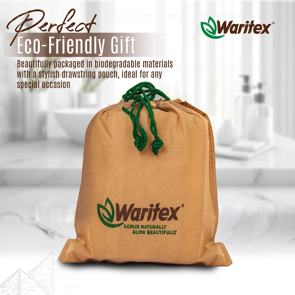 Waritex lufa egipcia para baño, limpieza suave