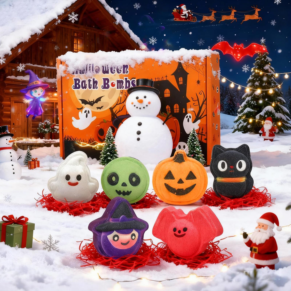 WARMLIFE bombas de baño Halloween calabaza: experiencia festiva y piel suave tras el baño