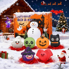 WARMLIFE bombas de baño Halloween calabaza: experiencia festiva y piel suave tras el baño