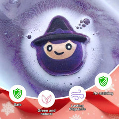 WARMLIFE bombas de baño Halloween fantasma: burbujeante diversión para la hora del baño