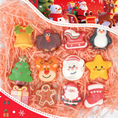WARMLIFE bombas de baño medias navideñas para relajación en casa.