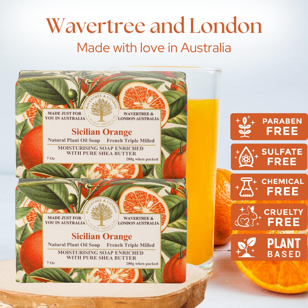 Jabón Wavertree & London natural con manteca de karité para la piel