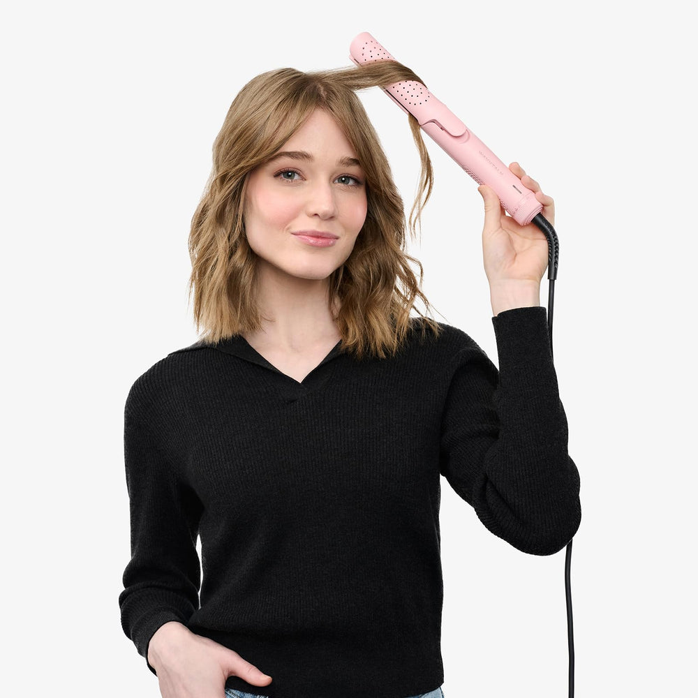 Wavytalk Airflow Styler diseño anti-quemaduras para uso más seguro.