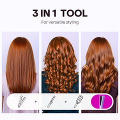 Wavytalk Airflow Styler placas flotantes 3D que evitan tirones.