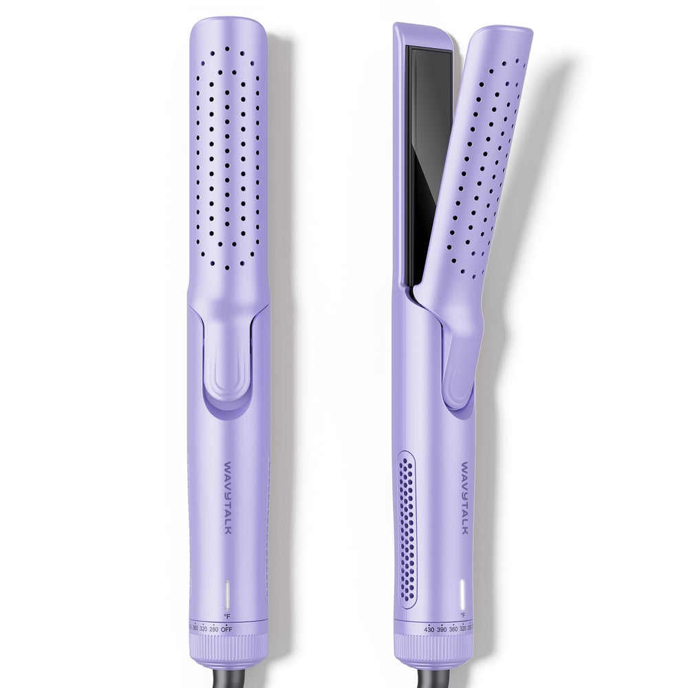 Wavytalk Airflow Styler con salidas de aire 360 para peinado más duradero.