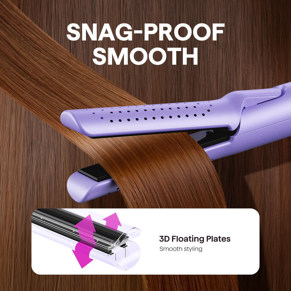 Wavytalk Airflow Styler 2 en 1 para alisar y rizar.