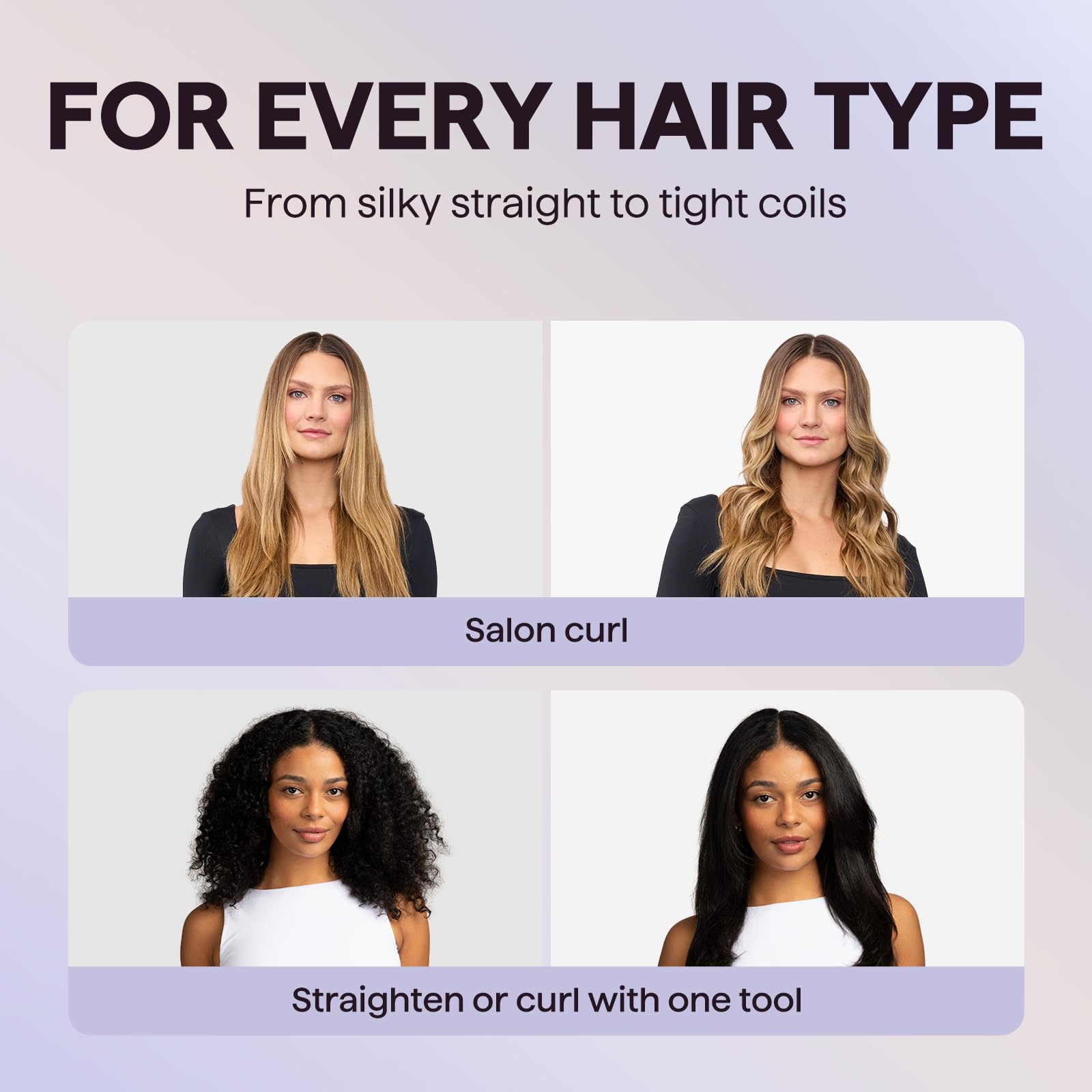 Wavytalk cinco ajustes de temperatura: adaptado a todo tipo de cabello