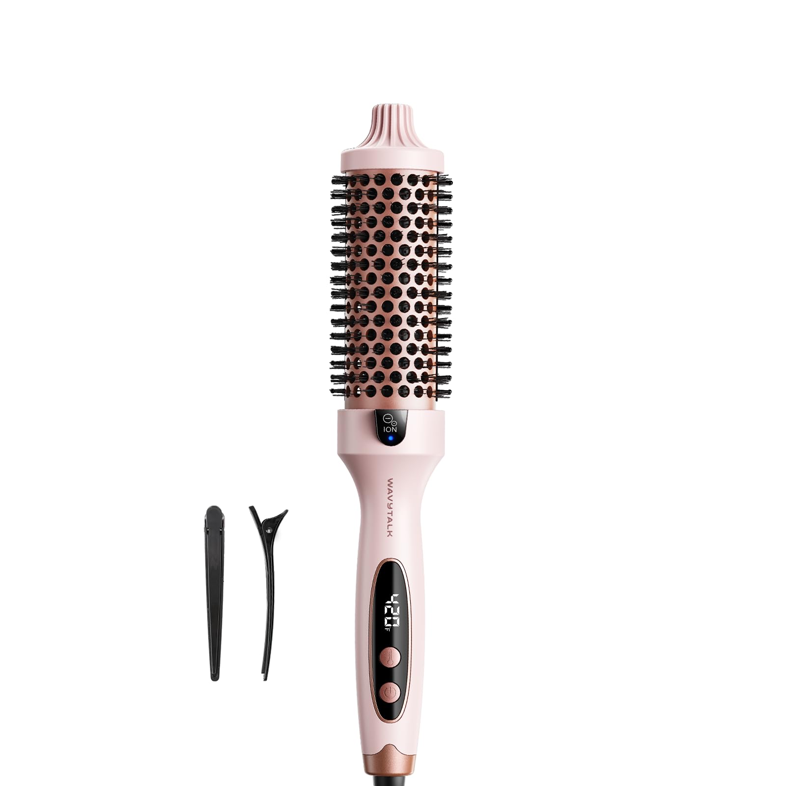 Wavytalk cepillo térmico rosa Sakura para volumen y brillo