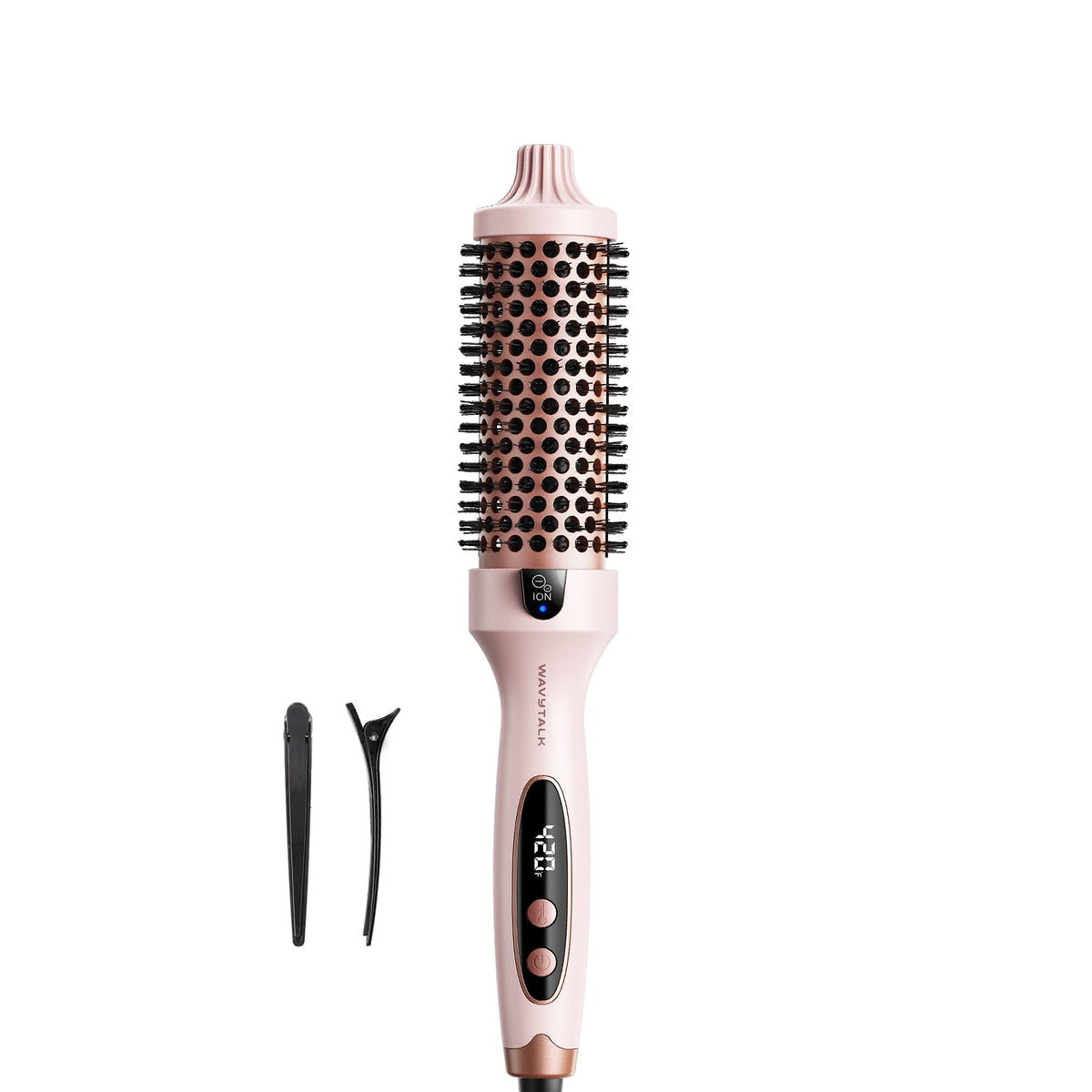 Wavytalk cepillo térmico rosa Sakura para volumen y brillo