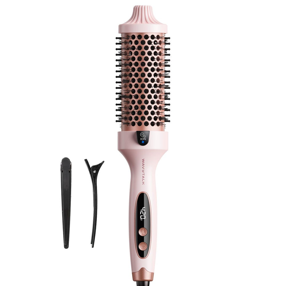 Wavytalk cepillo térmico para cabello largo con volumen