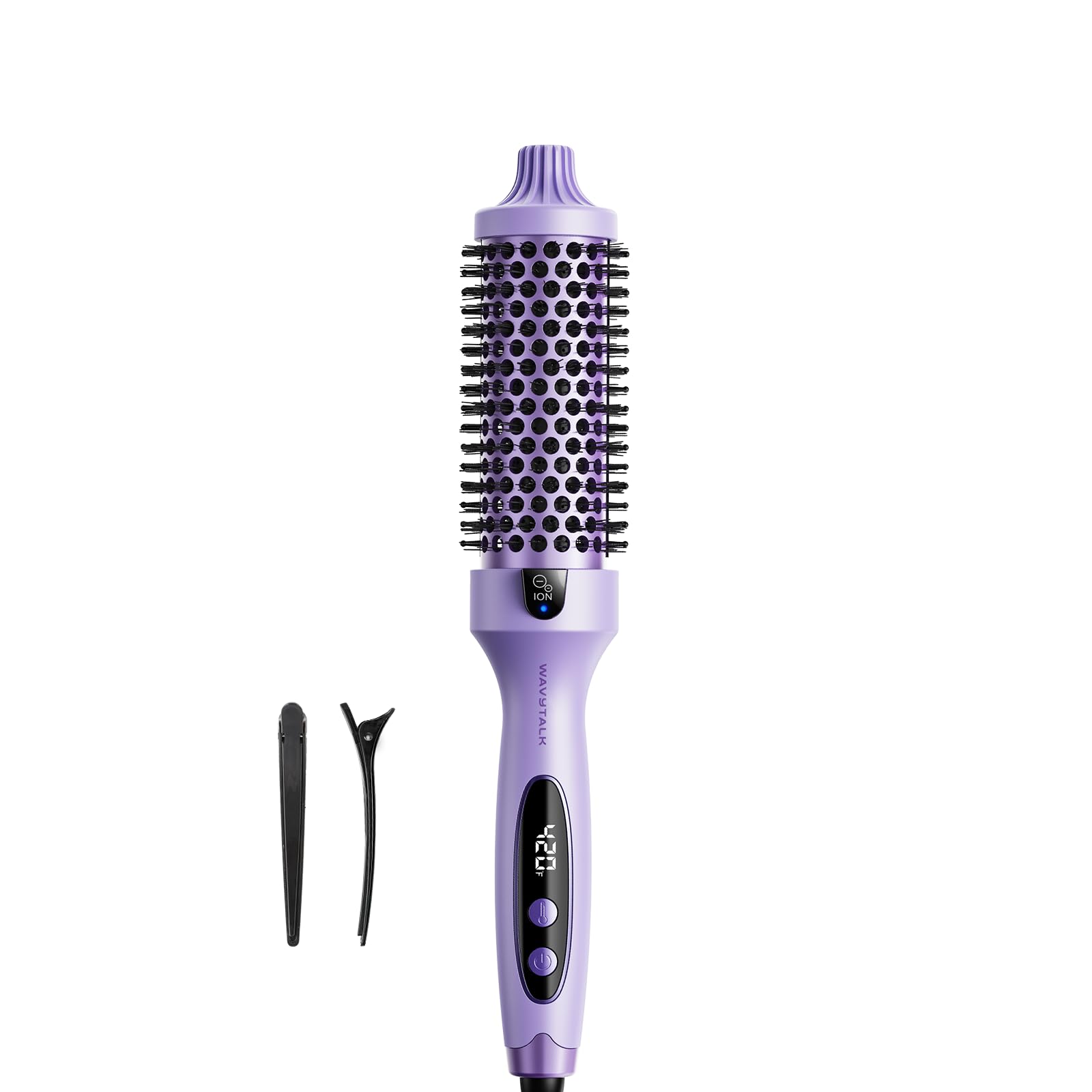 Wavytalk cepillo termico para lograr volumen de blowout de forma suave