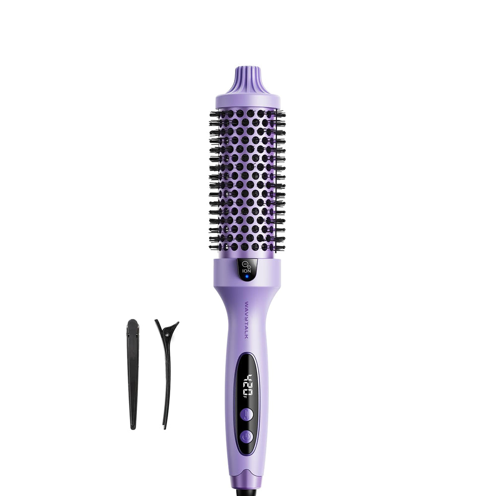 Wavytalk cepillo termico para lograr volumen de blowout de forma suave