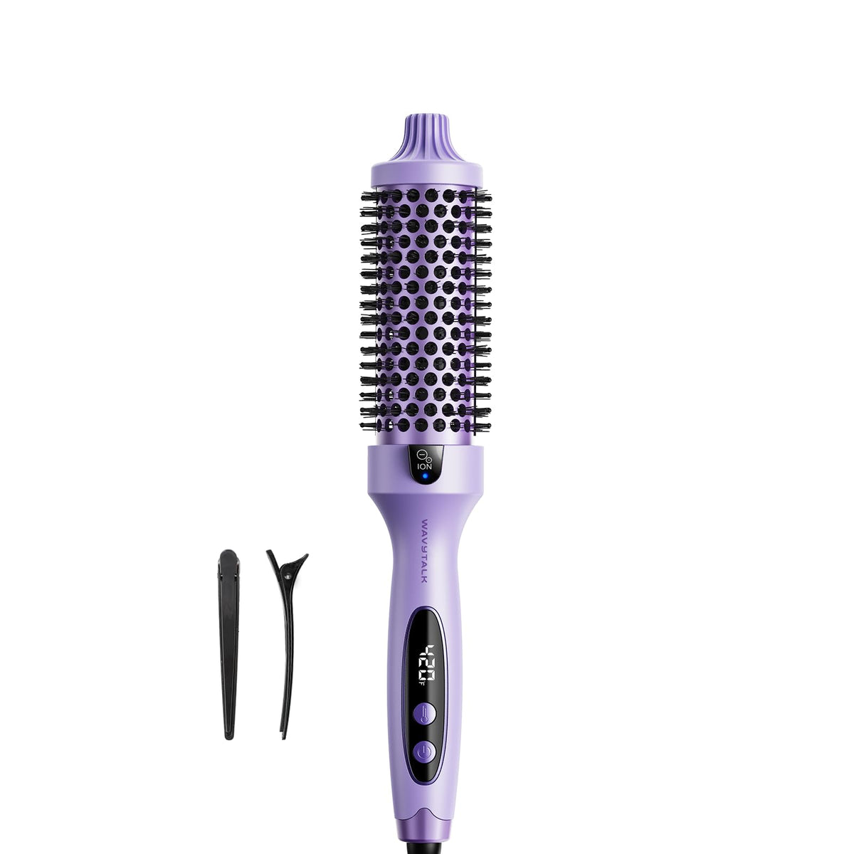 Wavytalk cepillo termico para lograr volumen de blowout de forma suave