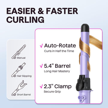 Wavytalk controles de temperatura para distintos tipos de cabello