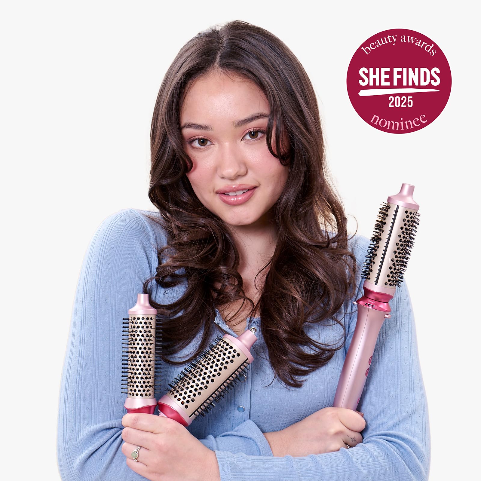 Wavytalk Heatwave Pro, caja de almacenamiento incluida, regalo práctico para cuidado del cabello.