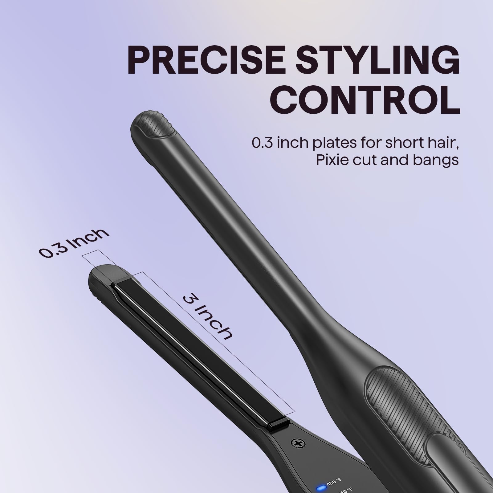 wavytalk plancha mini curvas para cabello corto facilita rizos suaves y sin pliegues