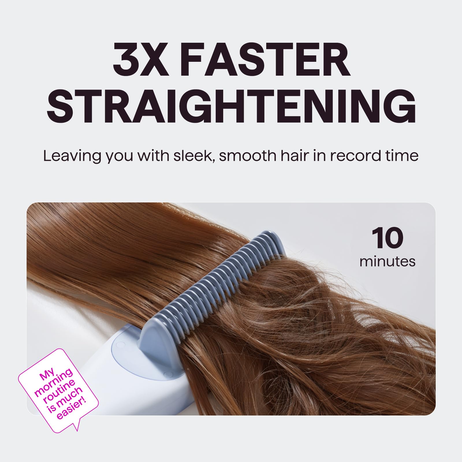Cuatro temperaturas ajustables para diferentes tipos de cabello.