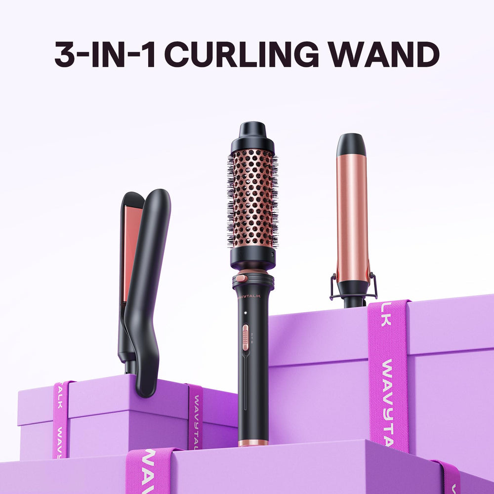 Wavytalk resultados brillantes en cabello rizado y liso