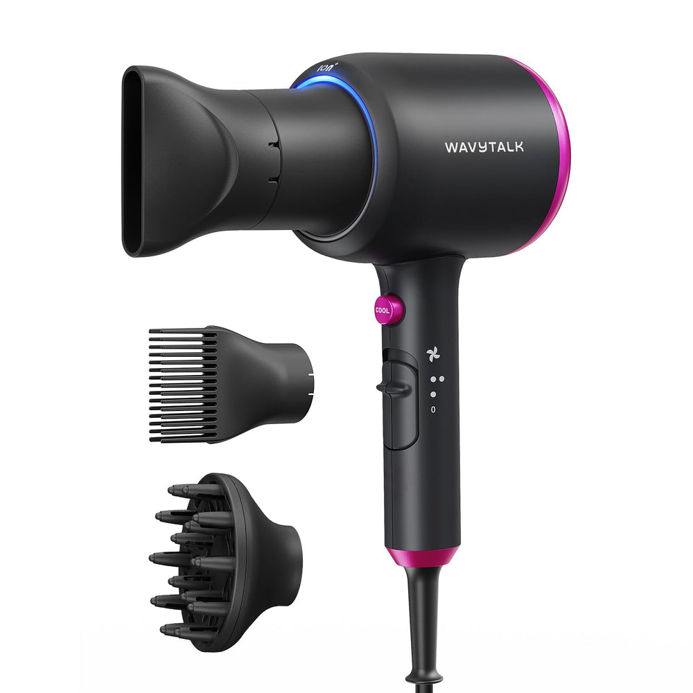 Wavytalk secador con difusor para rizos definidos y brillo