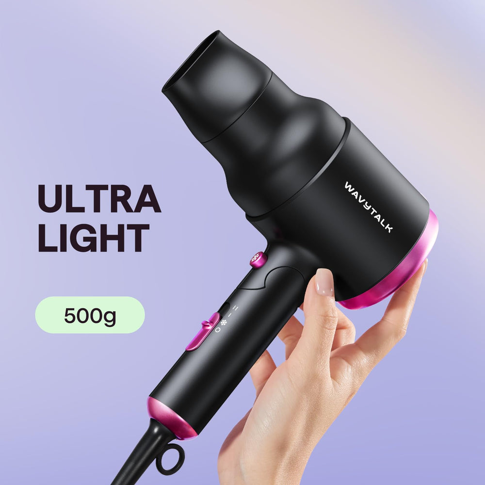 Secador Wavytalk de 1600W para secado rápido y eficiente