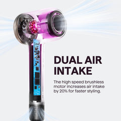 Wavytalk Turblow Pro: accesorios magnéticos, concentrador y difusor para estilos.