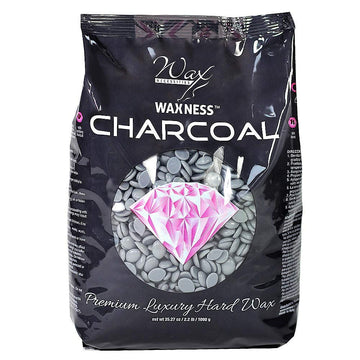 Wax Necessities cera dura polimérica carbón 1 kg para salón, textura estable