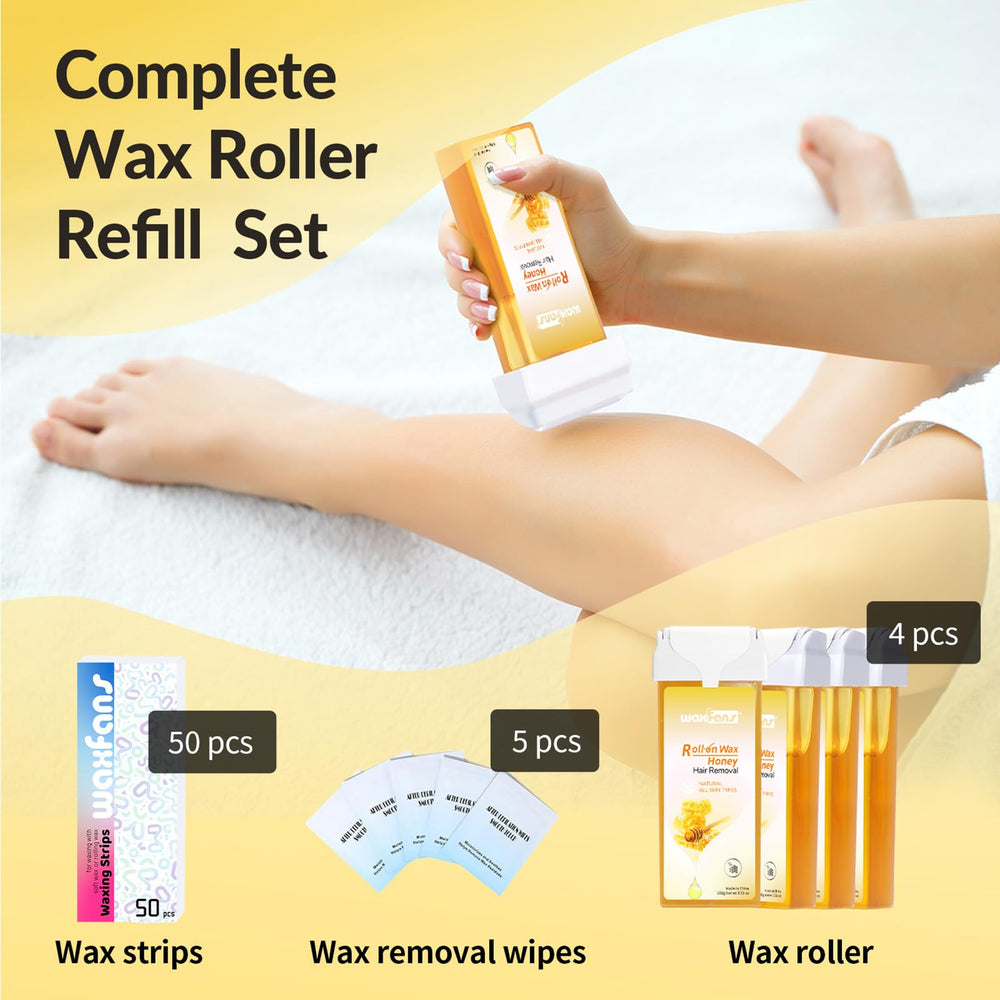 Depilación en piernas y axilas con Waxfans de forma segura