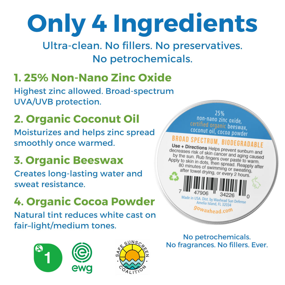 Waxhead lata 2oz para viaje y playa, fácil de transportar.