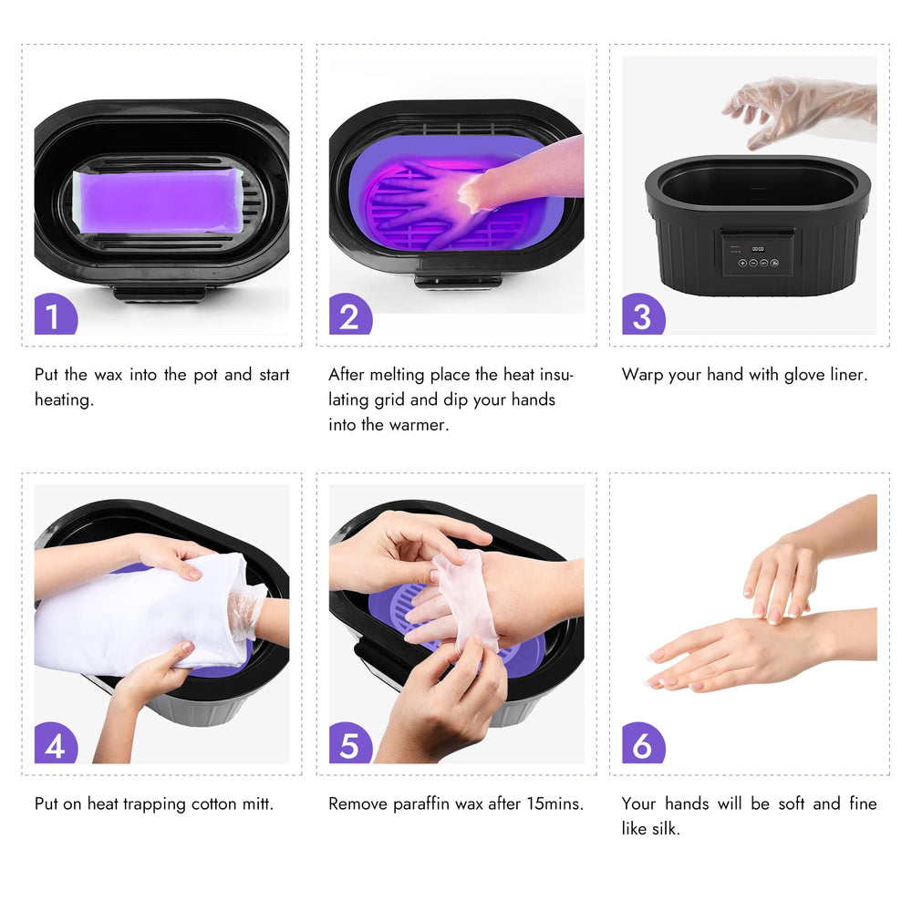 Waxkiss control de temperatura con panel de usuario para ajustes precisos